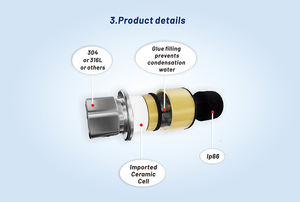 Trasduttore di Pressione del Refrigerante con Uscita 4-20mA 0.5-4.5v per Unità di Refrigerazione, Sensore di Pressione ad Alte Prestazioni - Product Image 6