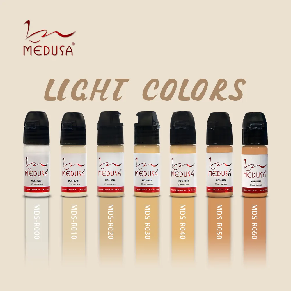 MEDUSA Mikro pigmentierung Dehnung streifen Tinte Haut Tarnung Kit Pigmente Permanent Make-up Pigment Tattoo Tinte