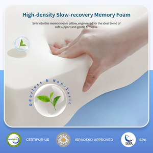 <span class=keywords><strong>Almohada</strong></span> de Espuma Viscoelástica Cervical Ergonómica para Dormir de Lado, con Funda Transpirable, Lavable y Refrigerante para Aliviar la Presión - Product Image 5