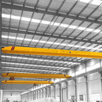 Pont roulant monopoutre pour atelier avec palan, capacités 3t, 5t, 10t, 20t