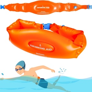 Ceintures de natation gonflables en PVC, tailles S, M, <span class=keywords><strong>L</strong></span>, couleur orange, aide à <span class=keywords><strong>l</strong></span>'entraînement à la natation, bouées de natation, ceintures de taille pour <span class=keywords><strong>enfants</strong></span> et jeunes <span class=keywords><strong>enfants</strong></span> - Product Image 2