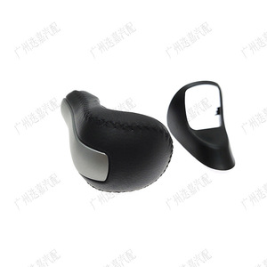Honda Automatic Transmission <b>Shift</b> <b>Knob</b> 54130-TB0-A81 Leather Ergonomic Design For 8th Gen Accord Crosstour - Product Image 4