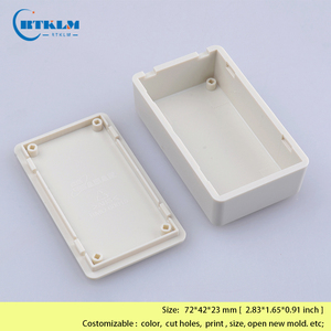 Điện bao vây Nhựa Tùy Chỉnh ABS nhựa nhà ở DIY PCB vỏ hộp nối ABS loa bao vây hộp 72*42*23 Mét - Product Image 5