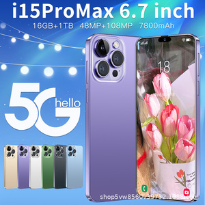 ProMAX I15 ออลอินวัน สมาร์ทโฟน หน้าจอ OLED 6.7 นิ้ว 120Hz กล้อง 108MP ชาร์จเร็ว 65W รองรับซิมคู่ ภาษาอังกฤษ โทรศัพท์มือถือรุ่นใหม่ล่าสุด - Product Image 4
