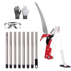 Mở rộng cực cắt tỉa Saw và cầm tay Tree Cutter cho cao chi nhánh, vườn, cảnh quan, nhà gỗ, Tre và sử dụng ngoài trời - Product Image 1