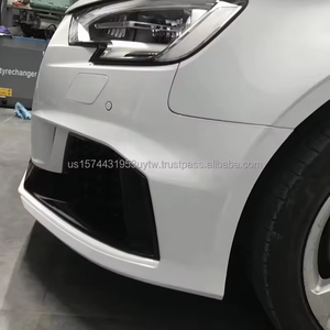 Nouvelle calandre avant Audi A3 17-19 8V S3 de haute qualité de la marque PNB, noire brillante avec trou pour ACC |   Garantie de 6 mois et expédition FedEx - Product Image 4
