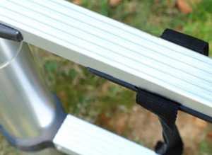 <span class=keywords><strong>Escalera</strong></span> Telescópica de Aluminio de 10 Peldaños - Grado Profesional para Construcción y Trabajos en Techos - Product Image 6