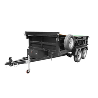 Nouveau tracteur agricole remorque à bascule hydraulique 5-139.7 distribution freinage électromagnétique remorques à bascule pour tracteurs