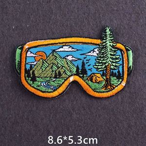 Patchs brodés thermocollants Mountains Alien Outdoor pour vêtements, patchs personnalisés, appliques, badges de haute qualité - Product Image 6