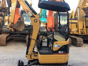 Mini-excavatrice Caterpillar 301.5 d'occasion importée haute performance, 1,63 tonne, modèle 2021, moteur, boîte de vitesses, PLC, pompe hydraulique - Product Image 5
