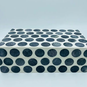 กล่องบรรจุภัณฑ์ของขวัญกระดูกสุดหรูกล่องไม้ถูพื้นเครื่องประดับสร้อยคอแบบไม่เหมือนใครบรรจุภัณฑ์โลโก้ตามสั่ง - Product Image 1