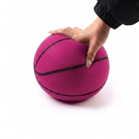 Ballon de sport silencieux en mousse PU de 580g, taille 7 (29,5 pouces), faible bruit, pour entraînement en intérieur, avec logo personnalisé, commande en gros