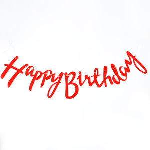 Bannière de joyeux anniversaire en forme d'arche, décoration de fête, bannière suspendue, célébration d'anniversaire, options de couleurs disponibles - Product Image 4