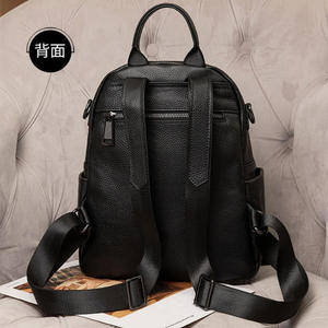 AndoBag <b>Backpack</b> for <b>Women</b> <b>Large</b> Capacity Shoulder Bags Fashion Casual Genuine Cow Leather <b>Women's</b> Bag 8540 - Product Image 4
