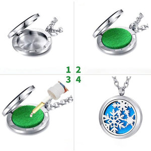 สร้อยคอจี้แฟชั่นแบบขายส่ง สแตนเลส 316L ลายต้นไม้แห่งชีวิต สร้อยคอสำหรับผู้หญิงและผู้ชาย - Product Image 3