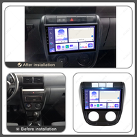 Aijia Factory Car Dashboard 9in 2003-2009 pour VOLKSWAGEN SPACEFOX SPACECROSS Multimedia Frame Panel Fascia Harness