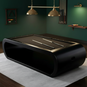 <span class=keywords><strong>Tavolo</strong></span> <span class=keywords><strong>da</strong></span> Biliardo <span class=keywords><strong>Carambola</strong></span> Unisex 8 Piedi, 3 Sponde, Legno Massiccio, Grado Torneo 9 Palle, Piano in Ardesia Senza Buche - Product Image 2