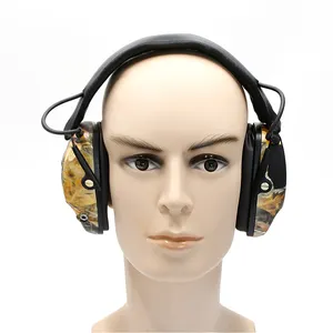 Tiro tático proteção auditiva eletrônico muff da orelha