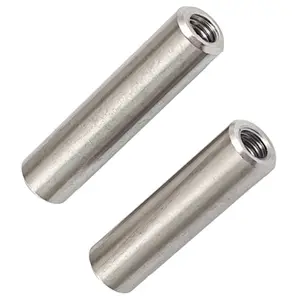 Stainless Steel 304 316 A2 A4 Parallel Pins With Internal Thread M4-M24 Straight Pins DIN7979