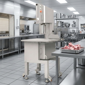High-End Commercial Meat <b>Bone</b> <b>Saw</b> Machine 304 Stainless Steel Hand Cutting for Butcher Shop & Kitchen B2428 Premium SUS 304 Stai - Product Image 1