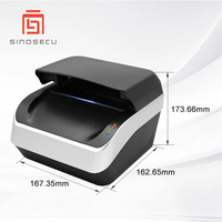 Pemindai Kartu Identitas Sinocecu APR 1000 Cahaya Putih Inframerah UV dengan Antarmuka USB, Pemindai Paspor & Pembaca dengan OCR/MRZ, Produk Stok