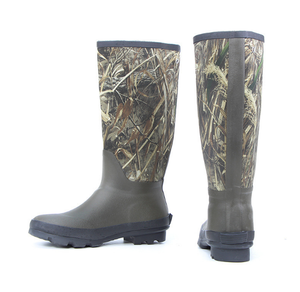 Botas de Neopreno DFU93 de Camuflaje, Largas, Transpirables, Resistentes al Agua, para Lavado de Autos y Trabajo Industrial - Product Image 3