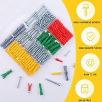 Ancrage de cadre en nylon Polyamide PA6 M10*100, testé 1000 heures en spray salin, fixation de cadre en plastique PA6 rouge/gris