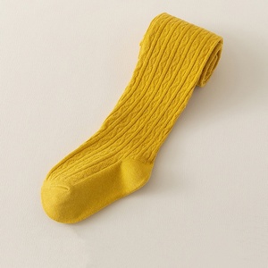 Ventes Flash Printemps-Été : Nouveaux Leggings pour Filles Style Coréen, Collants Chaussettes en Coton Couleur Unie pour Bébés et Tout-Petits – Vente en Gros - Product Image 5