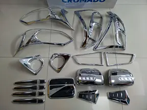 Kits de cromo completo para toyota avanza 2016 2018, accesorios de Exterior, alta calidad, precio al por mayor