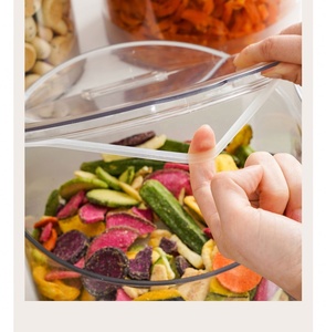 Bán buôn đa chức năng kim loại vòng hiển thị <span class=keywords><strong>Box</strong></span> cho siêu thị cho kẹo có thể thực phẩm Trái cây sấy khô Nut Carton Đóng Gói - Product Image 5