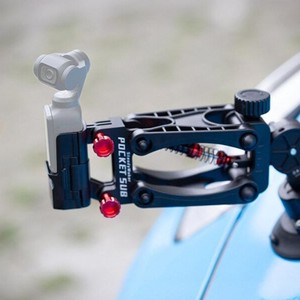 Steadymaker Pocket3 Amortiguador Brazo Vehículo Disparo Amortiguador Pocket Gimbal 360 X4 <span class=keywords><strong>Z</strong></span>-axis de cámara deportiva - Product Image 4