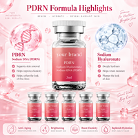 Sérum Ampoule Visage Coréen Anti-Âge et Anti-Rides au PDRN de Saumon, Peptides et Exosomes pour Peaux à Problèmes d'Acné – Hydratant et Soin de Marque Privée
