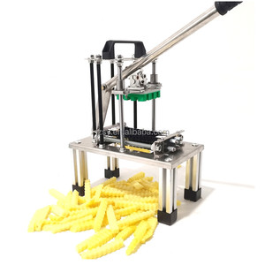 New Style Manual Potato Chip <strong>Crinkle</strong> <strong>Cutter</strong> Machine Vegetable Slicer Wave Knife Wavy French Fries <strong>Cutter</strong> for Restaurant Use - Product Image 2