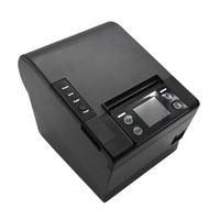 Impresora Térmica POS en la Nube con Wifi, Ethernet y Bluetooth de 80mm, Impresión Remota de Alta Velocidad y Pantalla a Color con Indicador de Estado