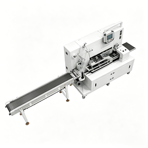 ABBA-300F Automatic <b>Pillow</b> Four Side ABBASeal Machine for Food Cigarettes Tobacco Easy Operation Plastic Bags Wrapping/Filling - Product Image 3