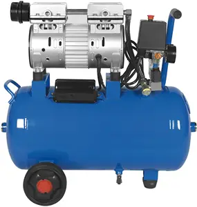 Compressor de ar industrial portátil 8bar 24l, ferramentas elétricas 550w 0.75hp 8bar