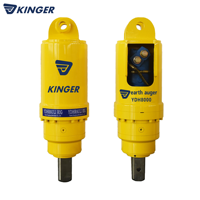 Accessoire de tarière robuste pour mini-chargeuse pour le forage de trous dans le sol