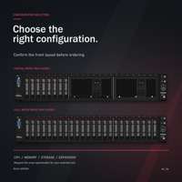 Serveur en rack Lenovo WR5225 G3 Enterprise avec mémoire DDR5 et prise en charge PCIe 5.0 pour le calcul haute performance (HPC) et l'inférence IA