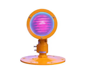 Conforme à l'OACI/FAA/IEC 6.6A Voyant d'avertissement à LED halogène bleu unidirectionnel Approche surélevée Siderow/Seuil/End AR111 Base - Product Image 3