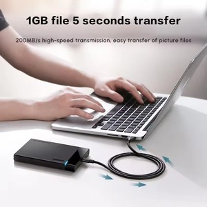 <span class=keywords><strong>Cable</strong></span> USB 3.0 UGREEN US184 de PVC, 3A, Carga Rápida, <span class=keywords><strong>Cable</strong></span> USB a USB C, Transmisión de Datos de Alta Velocidad para PC y Laptop - Product Image 6