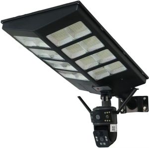 道路および高速道路用カメラ付き屋外高輝度IP65定格DCソーラー街路灯ABS材料 - Product Image 1