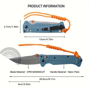 Couteau pliant BM18060 OEM CPM Magnacut avec manche en nylon pour le camping en plein air et l'EDC OEM - Product Image 6