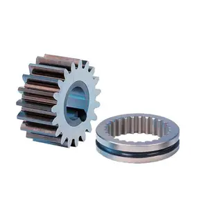 Custom Module 5-40 mm Forging Casting straight tooth gear Wheel standard /nonstandard steel spur gear