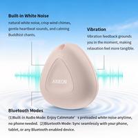 Haut-parleur sans fil portable et léger, bruit blanc, méditation, vibration cardiaque, haut-parleur BT à tour de cou BS102 Calmmate