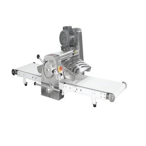 Laminoir à pâte de comptoir en acier inoxydable FEELART en gros, équipement de cuisine commercial de haute qualité, garantie de 2 ans - Product Image 1