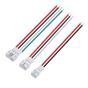 Produsen Kabel Rakitan Konektor 2pin, Harness Kabel JST SM <span class=keywords><strong>2</strong></span>.0mm 4pin Pria dan Wanita yang Dapat Disesuaikan - Product Image 4