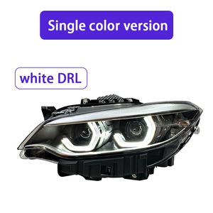 Nouveau phare avant jaune DRL pour BMW Série 2 F22 F23 F87 2014-2021, phare LED LCI modifié bicolore, lampe de jour de rechange - Product Image 3