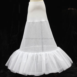 P1599 Wholesale Petticoats A-line Petticoat slip <strong>Underskirt</strong> <strong>White</strong> - Product Image 3