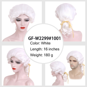 <span class=keywords><strong>Perruque</strong></span> avocat <span class=keywords><strong>juge</strong></span> blanc européen et américain <span class=keywords><strong>perruque</strong></span> George Washington <span class=keywords><strong>perruque</strong></span> George Washington <span class=keywords><strong>perruque</strong></span> fil haute température - Product Image 5