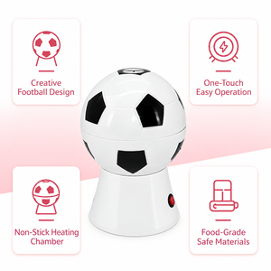 Machine à Popcorn Électrique Rapide <span class=keywords><strong>1100W</strong></span> en Matériau Sûr de Qualité Alimentaire pour Matchs Sportifs - Product Image 2